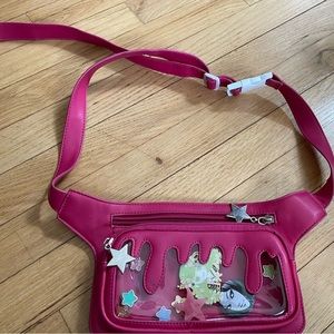 Pink melting Fanny pack